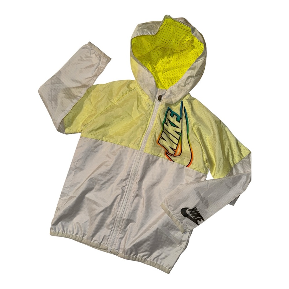🔥 Nike Unisex Youth Kids Zip Up Windbreaker Hoody Jacket Size 4T 🔥